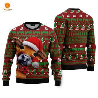 Cow Xmas Christmas Sweater For Men & Women | Favorety UK