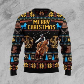 Cowboy Ugly Christmas Sweater | Favorety UK