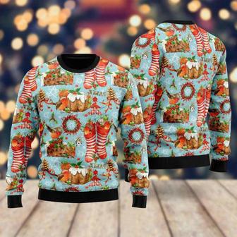 Cozy Robin Bird Ugly Christmas Sweater For Men & Women | Favorety UK