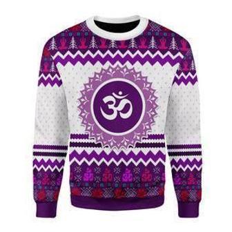 Crown Eye Chakra Ugly Christmas Sweater | Favorety CA