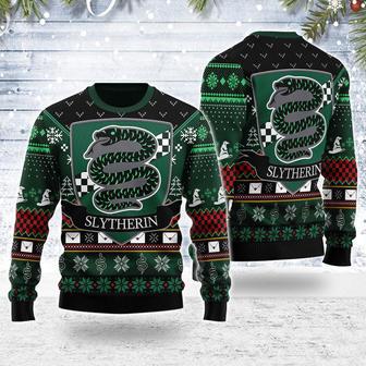 CSlytherin Round The Christmas Tree Christmas Sweater | Favorety