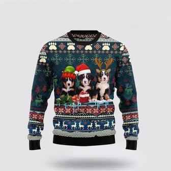 Cute Bernese Mountain Dog Christmas Ugly Christmas – Dog Lover Christmas Sweater | Favorety