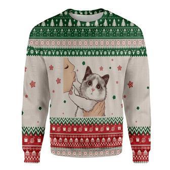 Cute Cat Ugly Christmas Sweater | Favorety UK