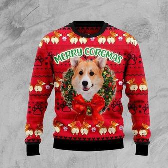 Cute Dog Merry Christmas Ugly Christmas Sweater | Favorety