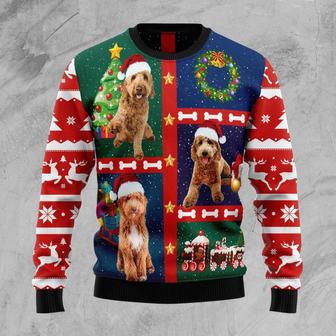 Cute Goldendoodle Ugly Christmas Sweater | Favorety