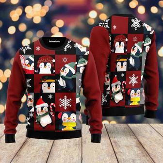 Cute Penguin Ugly Christmas Sweater For Men & Women | Favorety