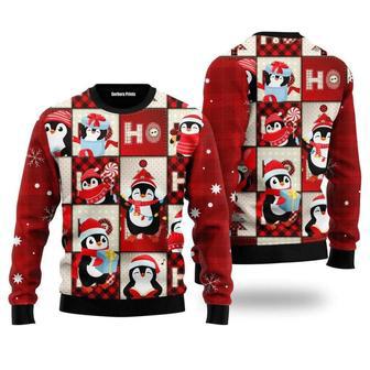 Cute Penguin Ugly Christmas Sweater, Jumper For Men & Women | Favorety