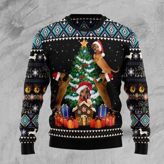 Dachshund Group Christmas Ugly Christmas Sweater | Favorety UK