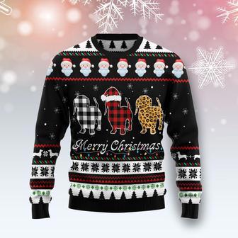 Dachshund Merry Christmas Ugly Christmas Sweater | Favorety AU