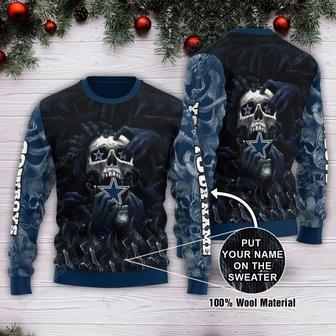 Dallas Cowboys Custom Ugly Christmas Sweater, Jumpers | Favorety CA