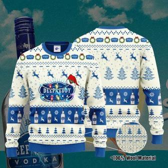 Deep Eddy Vodka Santa Hat Christmas Ugly Christmas Sweater | Favorety AU