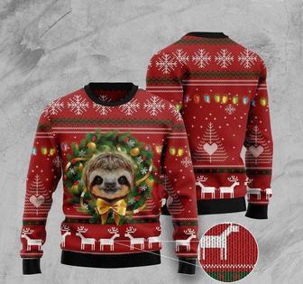 Deer And Sloth Ugly Christmas Sweater | Favorety UK