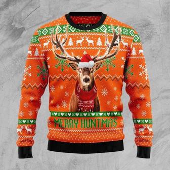 Deer Merry Huntmas Ugly Christmas Sweater | Favorety UK