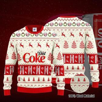 Diet Coke Santa Hat Christmas Ugly Christmas Sweater | Favorety UK