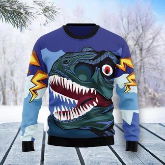 Dinosaur Face Ugly Christmas Sweater | Favorety DE