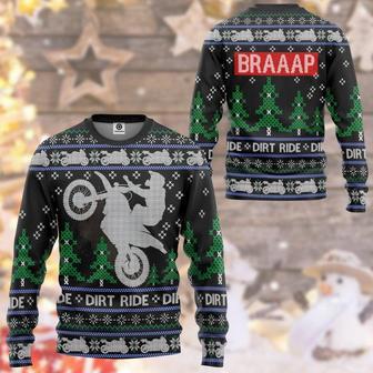 Dirt Ride Braaap Ugly Christmas Sweater | Favorety DE