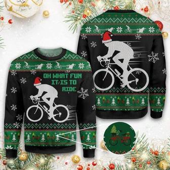 Dirtbike Oh What Fun Ugly Christmas Sweater | Favorety CA