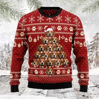 Dog Christmas Tree Ugly Christmas Sweater | Favorety AU