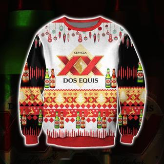 Dos Equis Beer All Over Print Ugly Christmas Sweater | Favorety AU