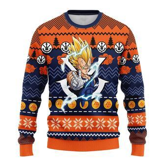 Dragon Ball Anime Majin Vegeta 2 Ugly Sweater | Favorety DE