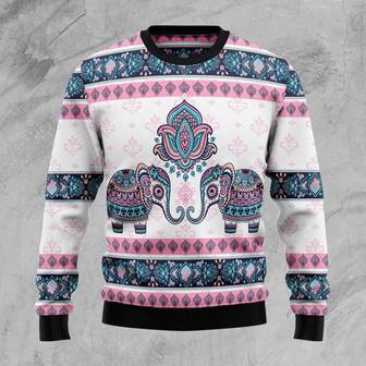 Elephant Mandala Ugly Christmas Sweater | Favorety AU