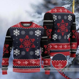 Empire Snowflakes Star Wars Ugly Christmas Sweater, Jumper | Favorety