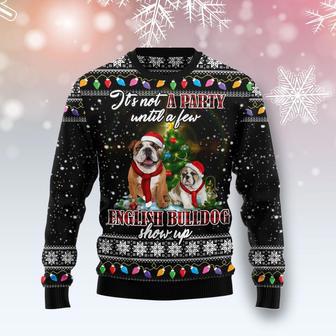 English Bulldog Ugly Christmas Sweater | Favorety AU