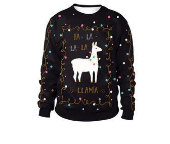 Fa La La La Llama Ugly Christmas Sweater | Favorety DE