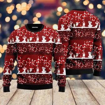 Fa La La Llama Pattern Ugly Christmas Sweater For Men & Women | Favorety UK