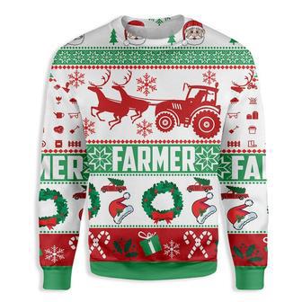 Farmer Christmas Gift Ugly Christmas Sweater | Favorety AU