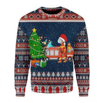 Firefighter Presents Ugly Christmas Sweater | Favorety CA