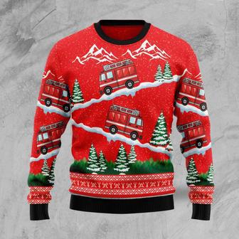 Firefighter Ugly Christmas Sweater | Favorety AU