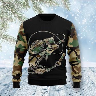 Fishing Dad Ugly Christmas Sweater | Favorety DE