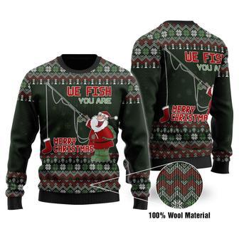 Fishing Love Ugly Christmas Sweater | Favorety CA