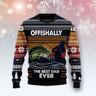 Fishing Retro Vintage Ugly Christmas Sweater | Favorety