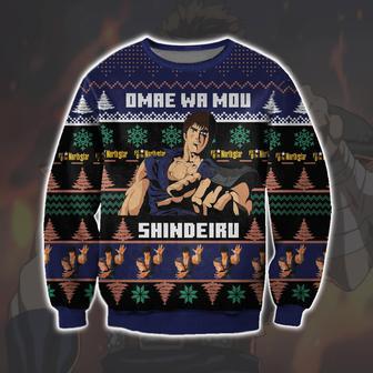 Fist Of The North Star Print Ugly Christmas Sweater | Favorety UK