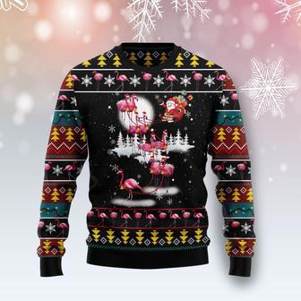 Flamingo Reindeer Ugly Christmas Sweater | Favorety AU