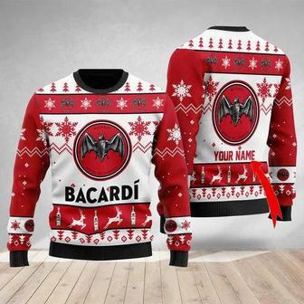 Funny Bacardi Rum Custom Ugly Christmas Sweater, Jumpers | Favorety AU