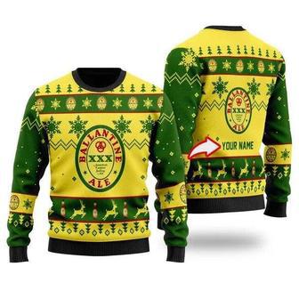 Funny Ballantines Whisky Custom Ugly Christmas Sweater, Jumpers | Favorety DE