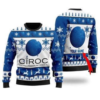 Funny Ciroc Vodka Custom Ugly Christmas Sweater, Jumpers | Favorety DE