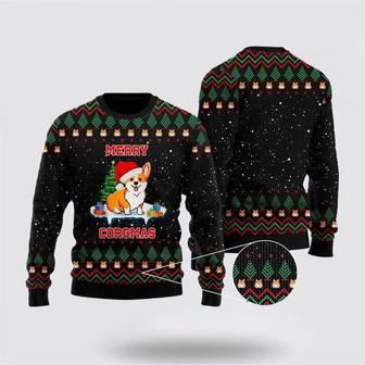 Funny Dog Merry Corgmas Ugly Christmas Sweater, Jumper – Dog Lover Christmas | Favorety AU