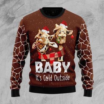 Funny Giraffe Ugly Christmas Sweater | Favorety CA