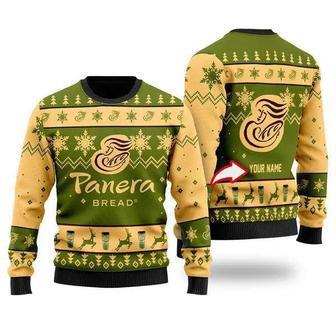 Funny Panera Bread Personalized Ugly Christmas Sweater, Jumpers | Favorety AU