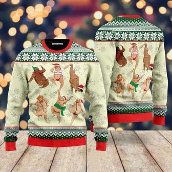 Funny Sexy Man Dance Ugly Christmas Sweater For Men & Women | Favorety AU