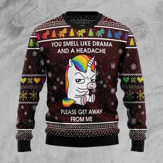 Funny Unicorn Ugly Christmas Sweater | Favorety AU