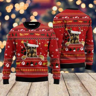 German Shepherd Dog Ugly Christmas Sweater For Men & Women | Favorety DE