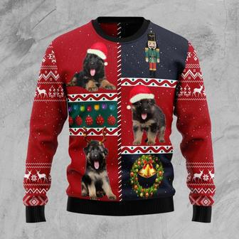 German Shepherd Vintage Ugly Christmas Sweater | Favorety UK