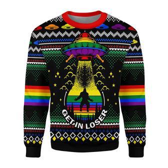 Get In Loser Christmas Sweater | Favorety DE