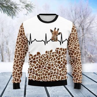 Giraffe Heart Ugly Christmas Sweater | Favorety DE