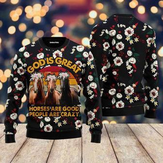 God Is Great Ugly Christmas Sweater For Men & Women | Favorety AU